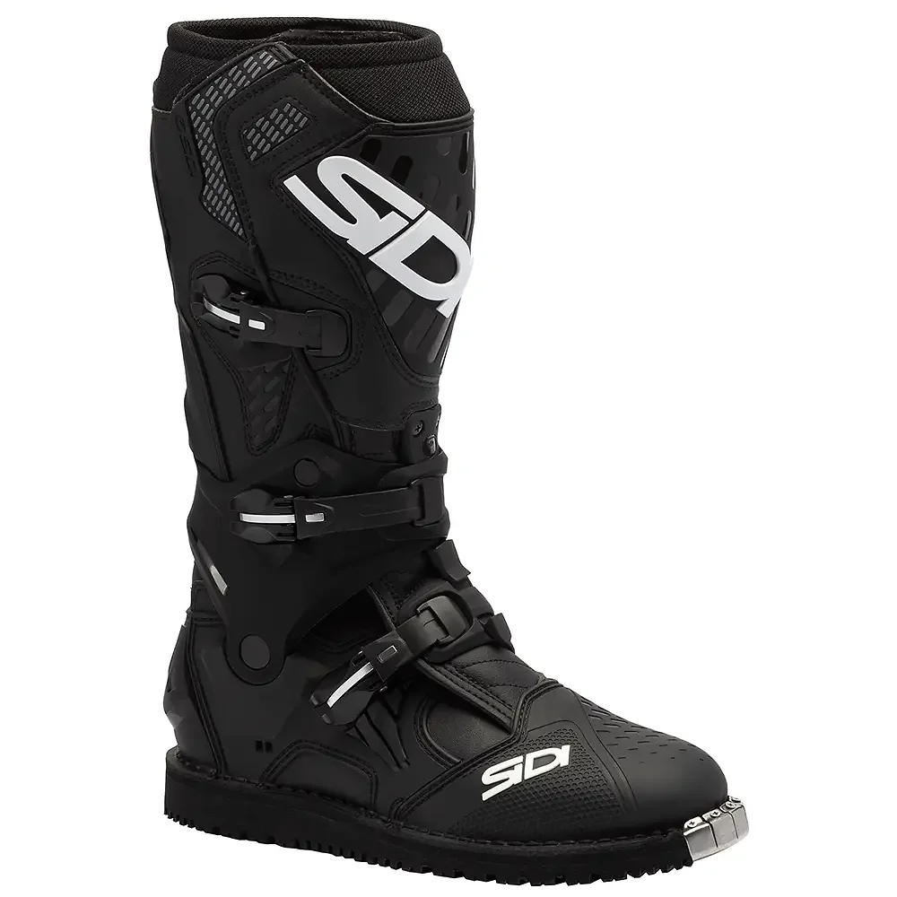 Materiales y estética visual de la versión Negro, 49 del Crossair HD Enduro Botas - Moto Garage Miami