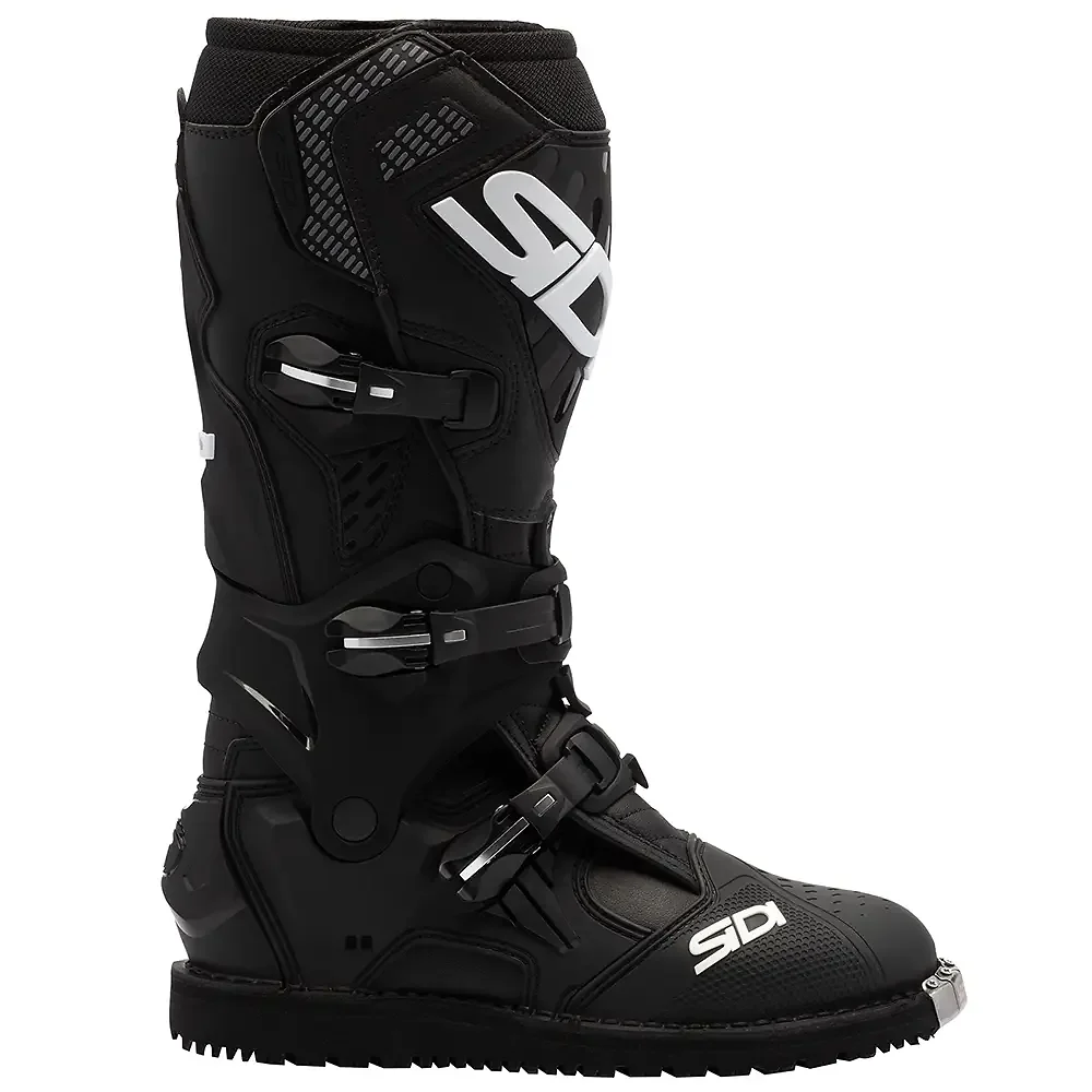 Perfil aerodinámico y sistema de ventilación del Crossair HD Enduro Botas SIDI - Moto Garage Miami
