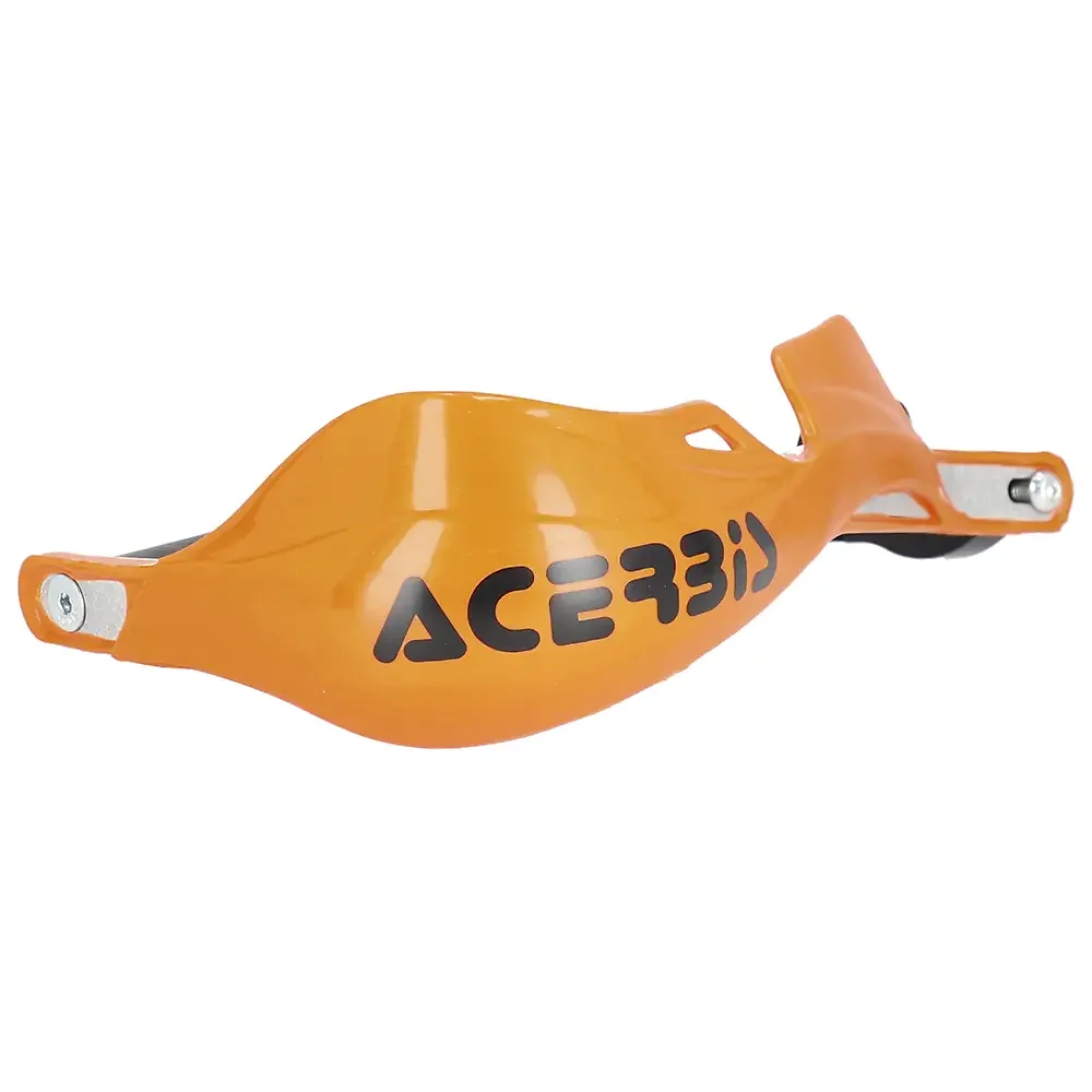 Toma estructural y acabado gráfico Naranja del modelo Rally Pro - Moto Garage Miami