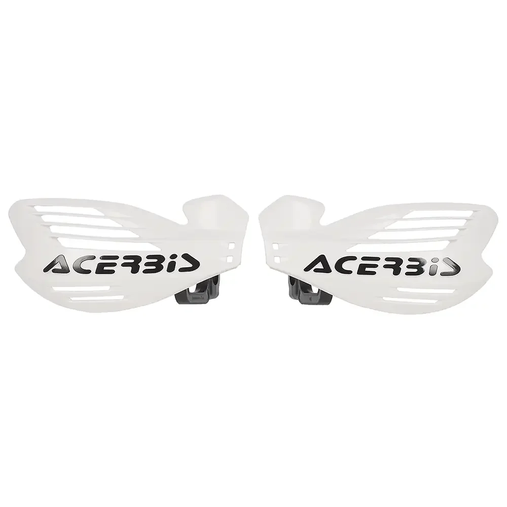 Vista frontal y diseño de calota del Acerbis X-FORCE - Moto Garage Miami
