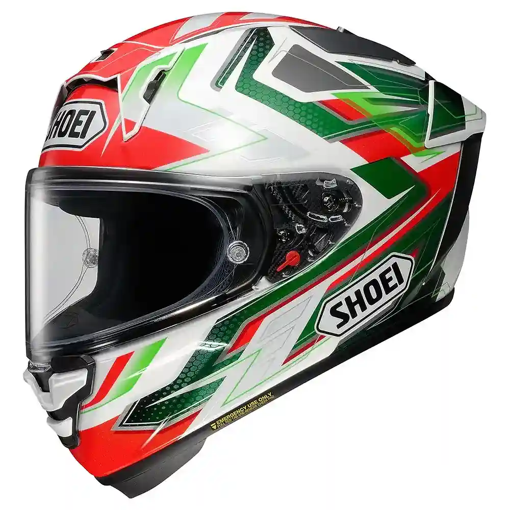 Materiales y estética visual de la versión TC-4, 2XL del X-FIFTEEN ESCALATE / Casco - Moto Garage Miami