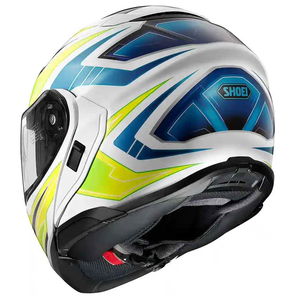 Acabados interiores y sistema de retención del modelo NEOTEC 3 ANTHEM Casco Shoei - Moto Garage Miami