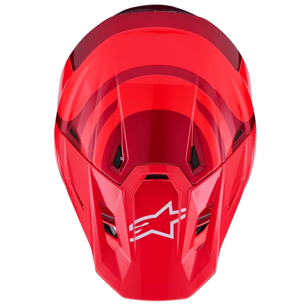 Perfil aerodinámico y sistema de ventilación del SM7 CORE - Casco Alpinestars - Moto Garage Miami