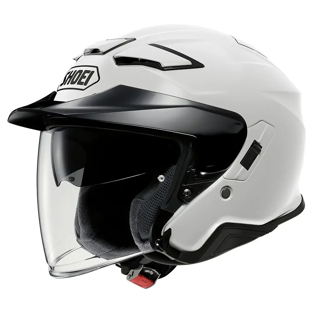 Acabados interiores y sistema de retención del modelo J-CRUISER II Casco Shoei - Moto Garage Miami