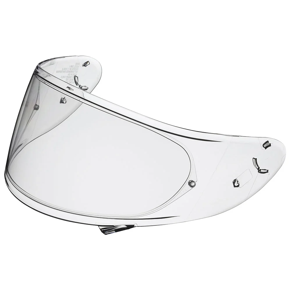 Detalle de pintura y diseño en tonalidad Transparente del Visor CWR-1 -Ready - Moto Garage Miami