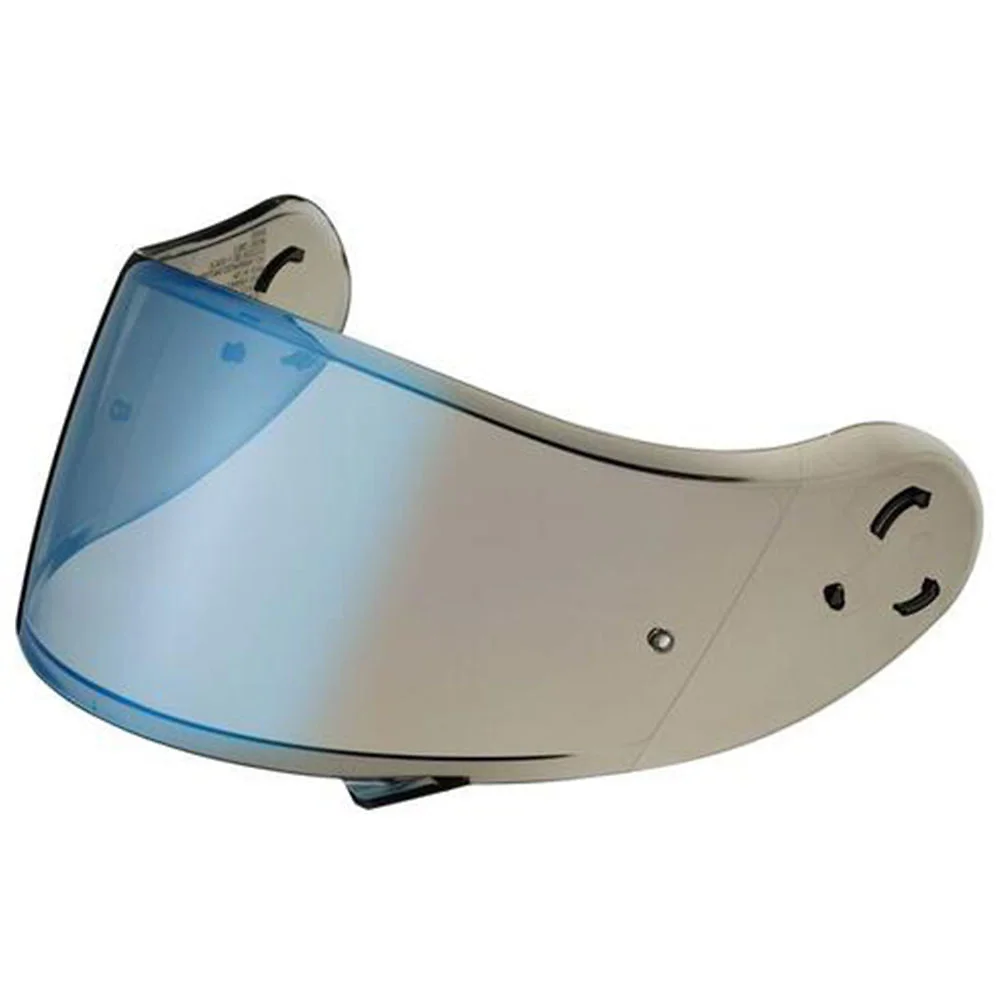 Detalle de pintura y diseño en tonalidad Azul SPECTRA del Visor NEOTEC II CNS-3 PR - Moto Garage Miami