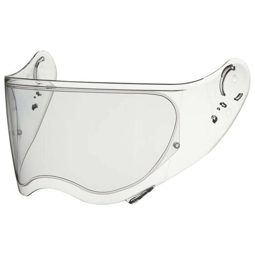 Toma estructural y acabado gráfico Transparente del modelo Visor HORNET X2 CNS-2 PR - Moto Garage Miami