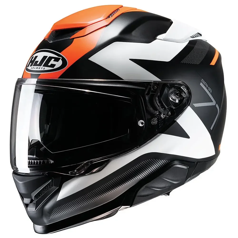 Detalle de pintura y diseño en tonalidad MC-7SF, 2XL del RPHA 71 PINNA / Casco - Moto Garage Miami