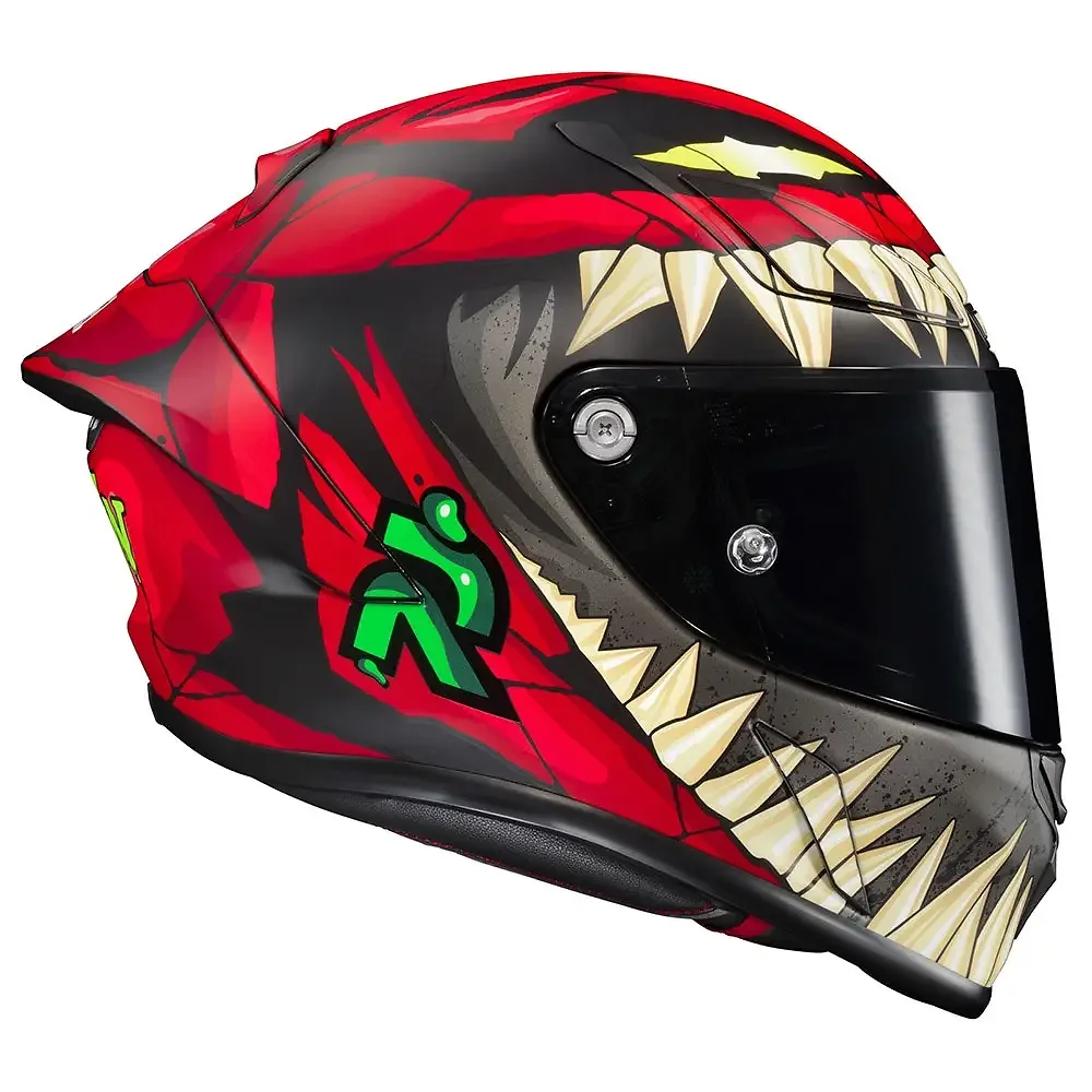 Acabados interiores y sistema de retención del modelo RPHA 1N TOXIN / Casco HJC - Moto Garage Miami