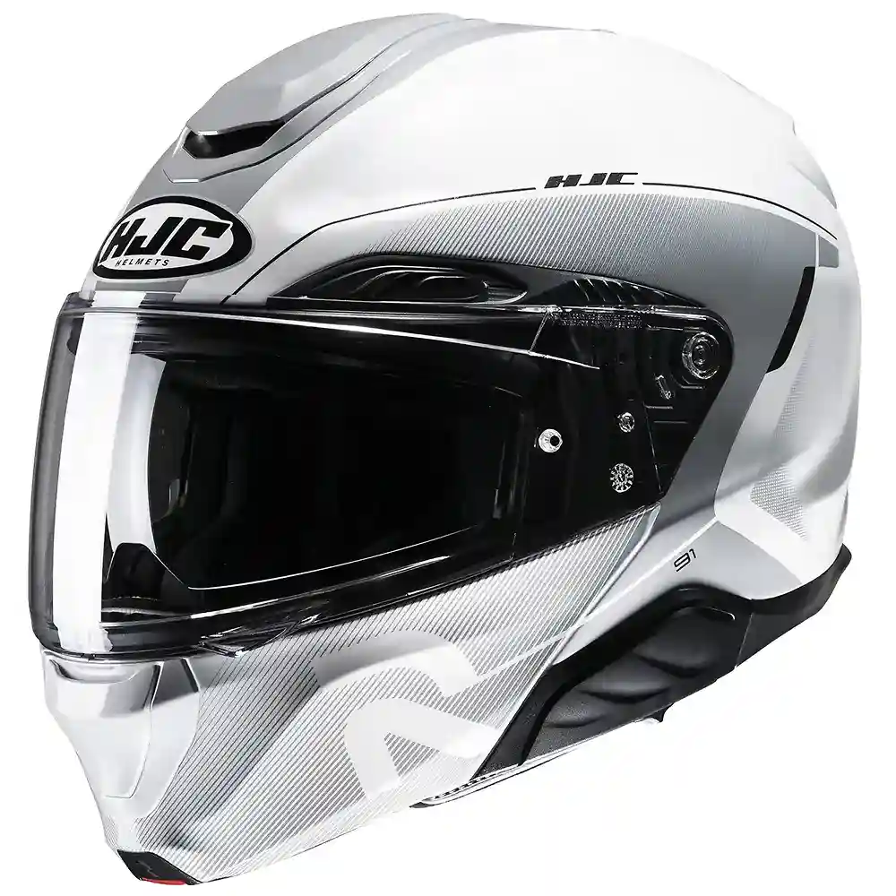 Detalle de pintura y diseño en tonalidad MC-10SF, M del RPHA 91 COMBUST / Casco - Moto Garage Miami