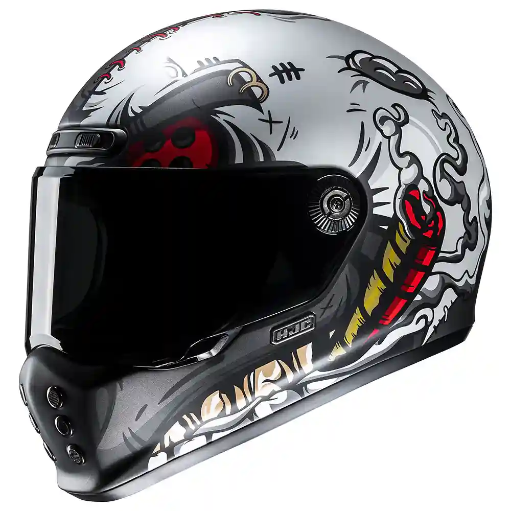Materiales y estética visual de la versión 2XL del V10 VATT / Casco - Moto Garage Miami