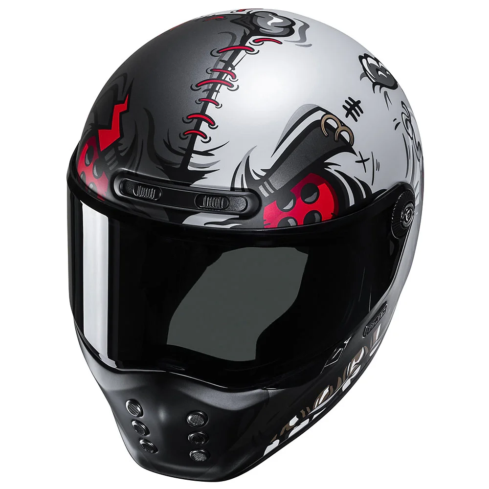 Perfil aerodinámico y sistema de ventilación del V10 VATT / Casco HJC - Moto Garage Miami