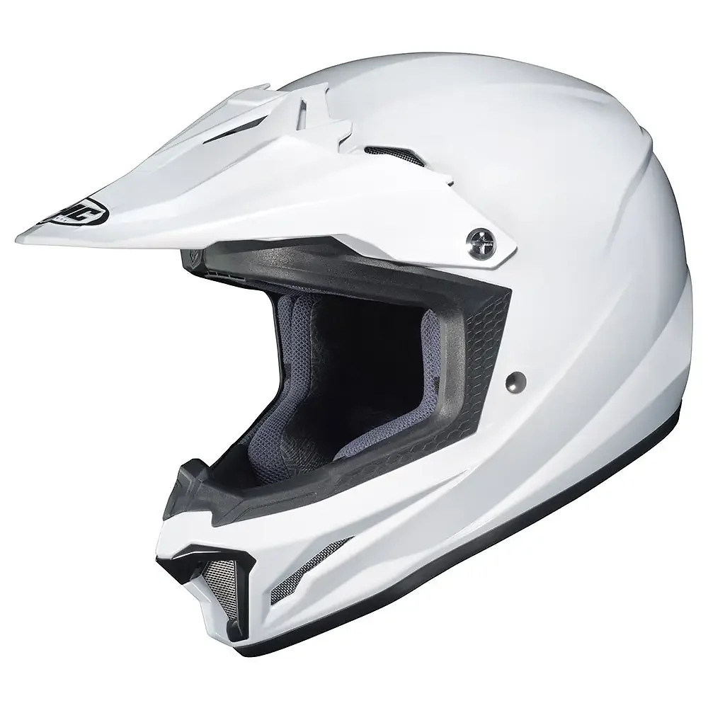 Detalle de pintura y diseño en tonalidad Blanco, S Juvenil del CL-XY 2 (Juvenil) Casco - Moto Garage Miami