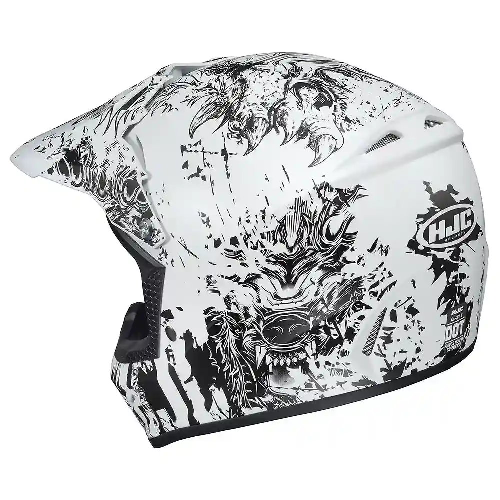 Acabados interiores y sistema de retención del modelo CL-XY 2 CREEPER (Juvenil) Casco HJC - Moto Garage Miami
