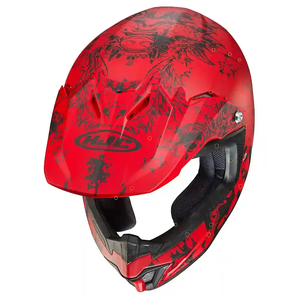 Perfil aerodinámico y sistema de ventilación del CL-XY 2 CREEPER (Juvenil) Casco HJC - Moto Garage Miami