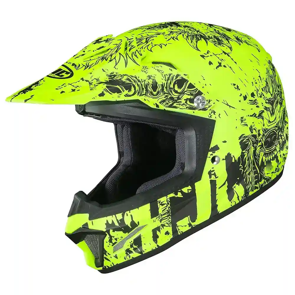 Materiales y estética visual de la versión MC-3HSF, S Juvenil del CL-XY 2 CREEPER (Juvenil) Casco - Moto Garage Miami