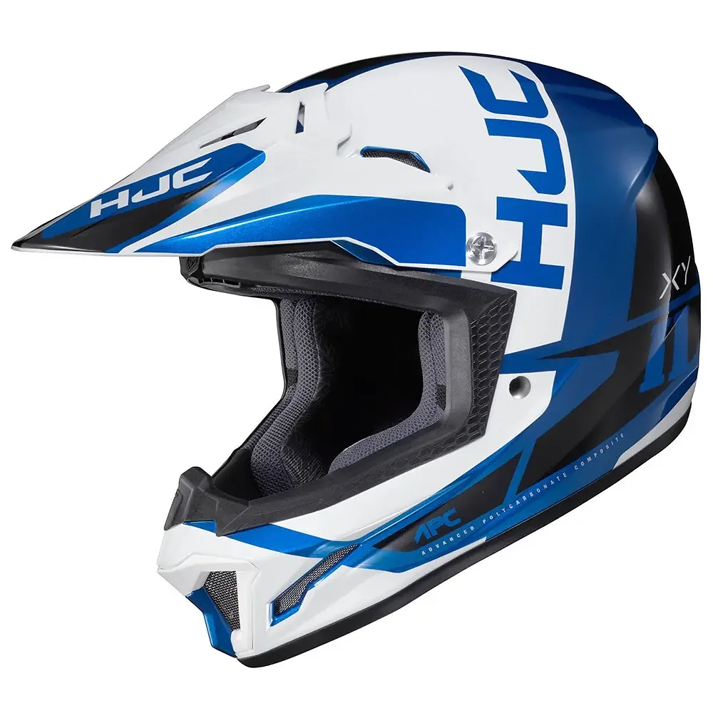Toma estructural y acabado gráfico MC-2, S Juvenil del modelo CL-XY 2 CREED (Juvenil) Casco - Moto Garage Miami
