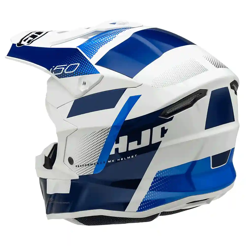 Detalle posterior y spoiler integrado del equipamiento i50 MIMIC Casco HJC - Moto Garage Miami