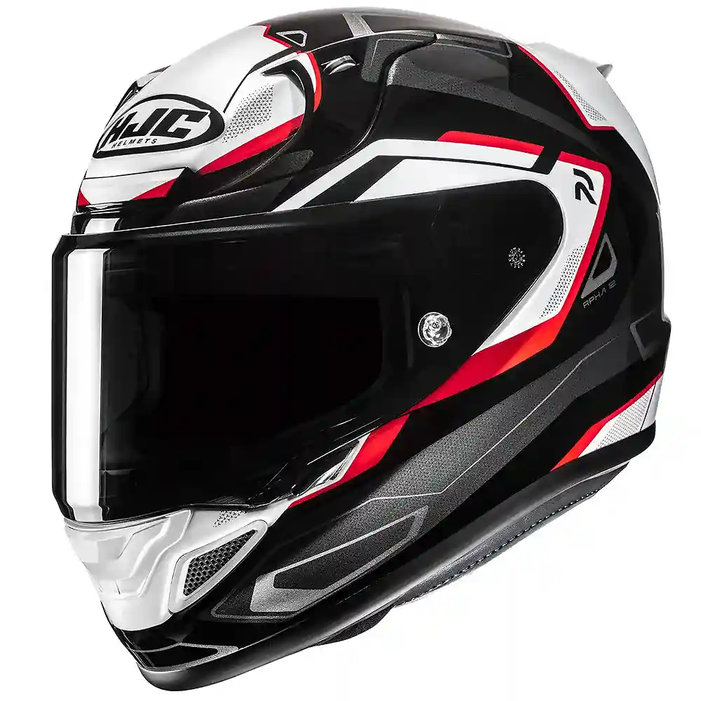 Detalle de pintura y diseño en tonalidad MC-1, 2XL del RPHA 12N BRELS / Casco - Moto Garage Miami