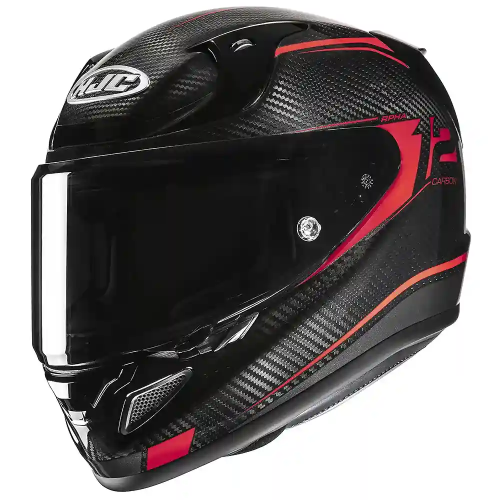 Materiales y estética visual de la versión MC-1, 2XL del RPHA 12N KERES CARBON / Casco - Moto Garage Miami