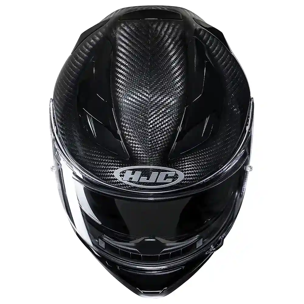 Perfil aerodinámico y sistema de ventilación del F71 CARBON / Casco HJC - Moto Garage Miami