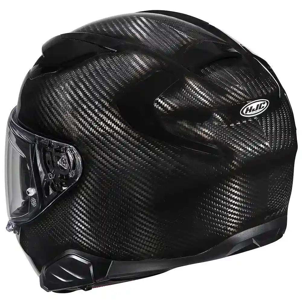 Acabados interiores y sistema de retención del modelo F71 CARBON / Casco HJC - Moto Garage Miami