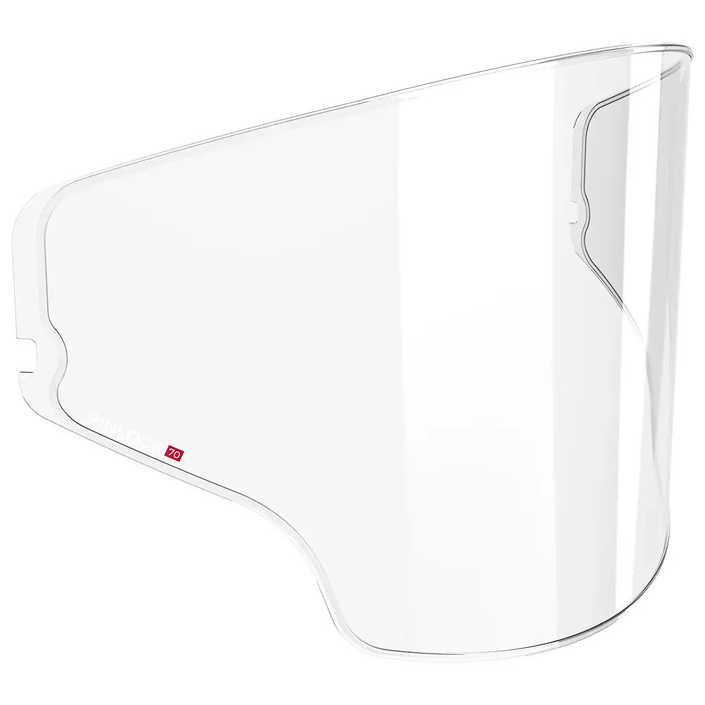 Vista frontal y diseño de calota del HJ-43 Inserto de lente - Moto Garage Miami