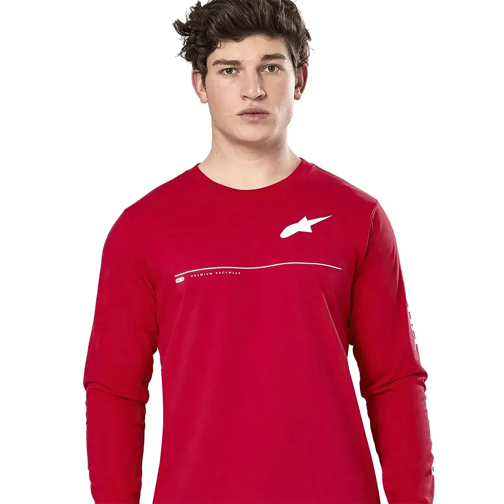 Acabados interiores y sistema de retención del modelo COMMITTED CSF - Camiseta Alpinestars - Moto Garage Miami