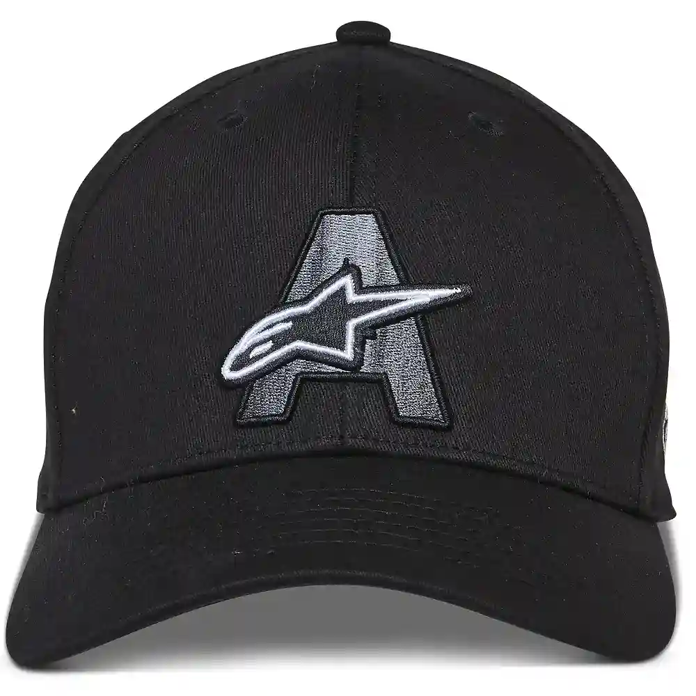 Perfil aerodinámico y sistema de ventilación del Elemental / Gorra Alpinestars - Moto Garage Miami