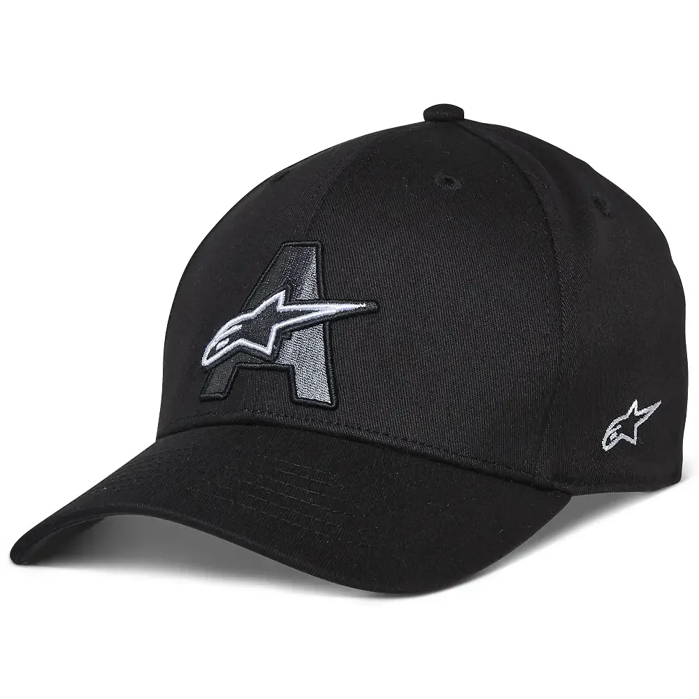 Toma estructural y acabado gráfico Negro, SMALL/MEDIUM del modelo Elemental / Gorra - Moto Garage Miami