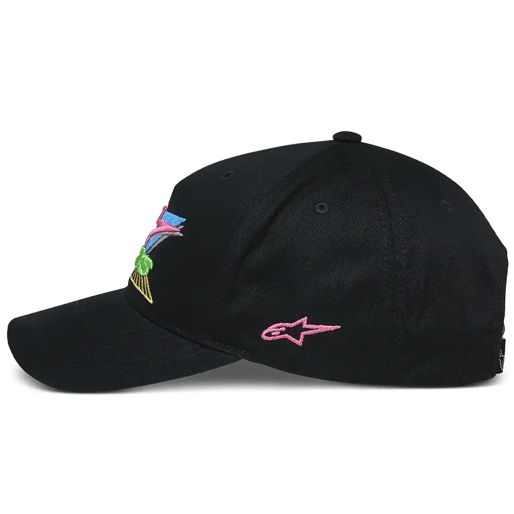 Perfil aerodinámico y sistema de ventilación del Vivid / Gorra Alpinestars - Moto Garage Miami