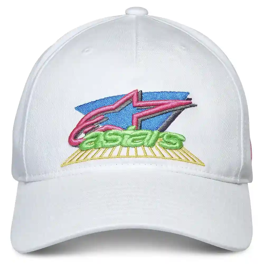 Perfil aerodinámico y sistema de ventilación del Vivid / Gorra Alpinestars - Moto Garage Miami