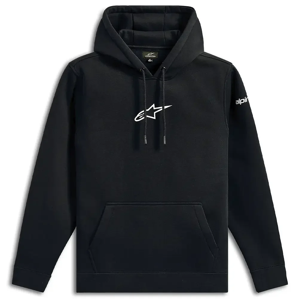 Toma estructural y acabado gráfico 2XL del modelo FRONTA Sudadera con Capucha - Moto Garage Miami