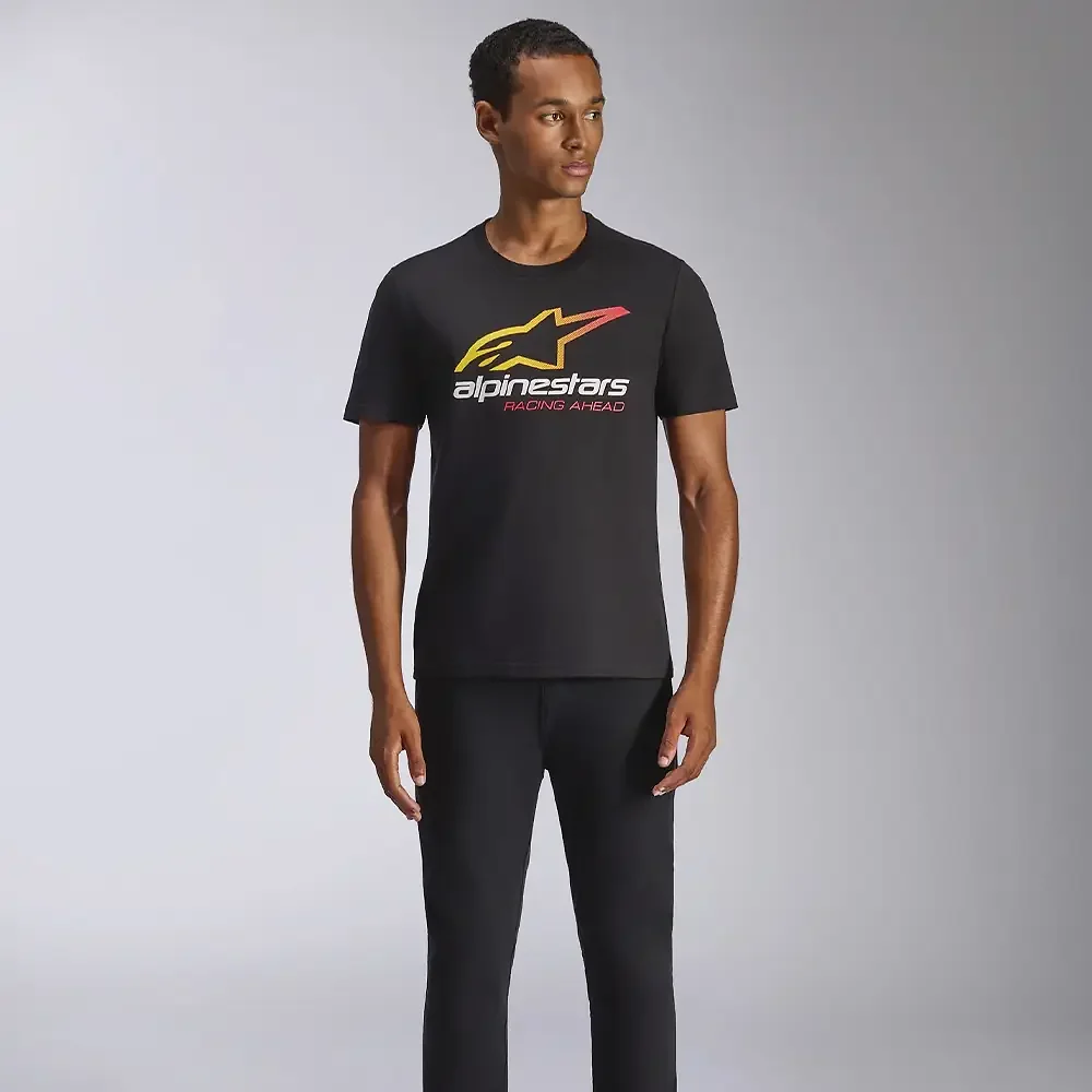 Acabados interiores y sistema de retención del modelo ALIGNED CSF - Camiseta Alpinestars - Moto Garage Miami