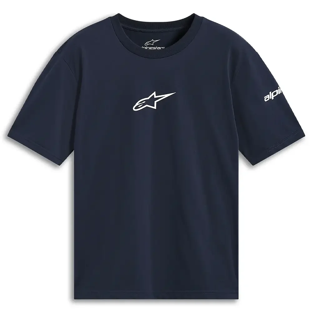 Acabado de fábrica en color Azul Marino, 2XL para el FRONTAL CSF - Camiseta - Moto Garage Miami