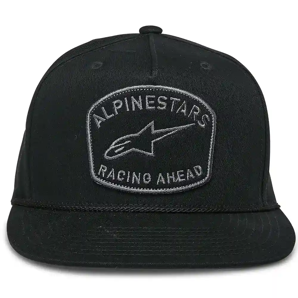 Perfil aerodinámico y sistema de ventilación del Promptus Snapback / Gorra Alpinestars - Moto Garage Miami