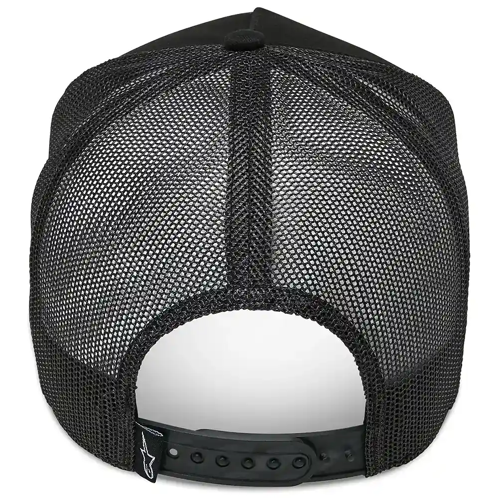 Acabados interiores y sistema de retención del modelo Focus Trucker / Gorra Alpinestars - Moto Garage Miami
