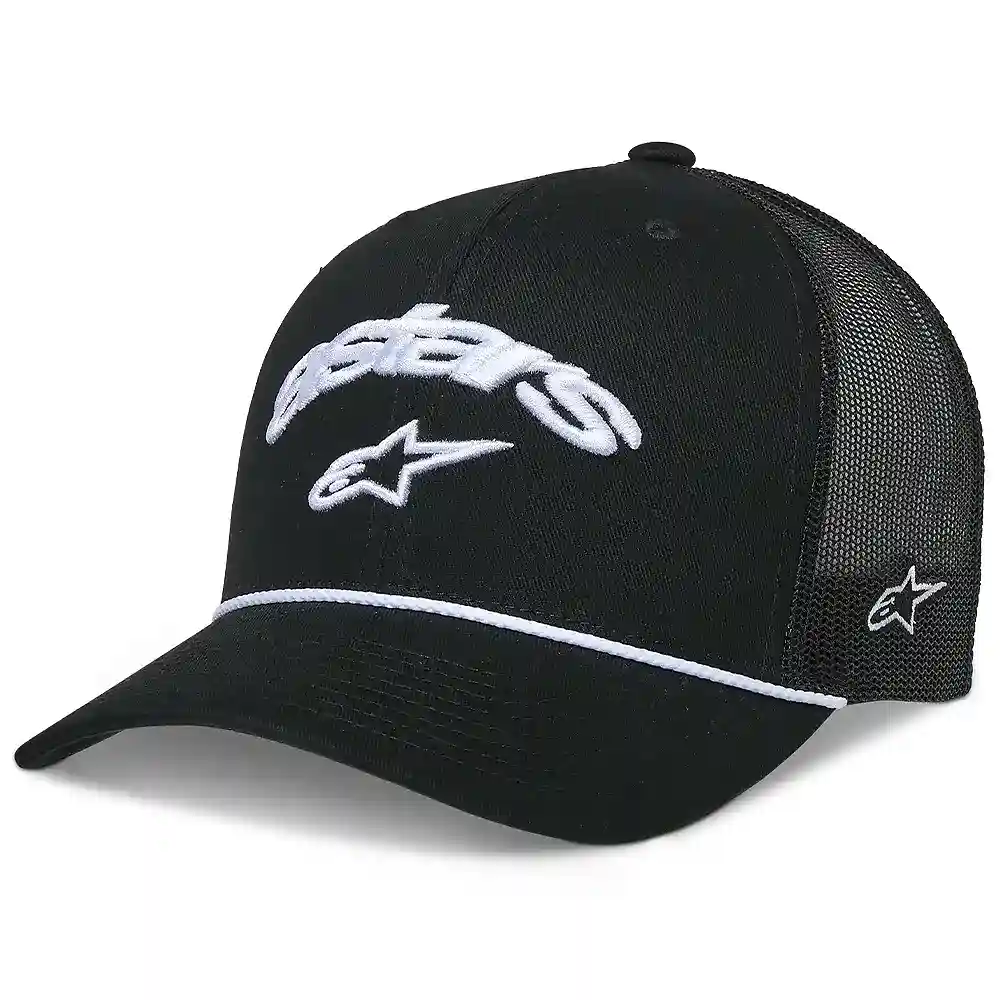Acabado de fábrica en color Negro/Negro para el Agree Trucker / Gorra - Moto Garage Miami