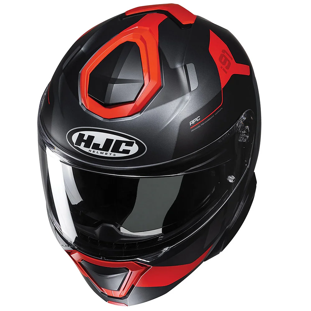 Perfil aerodinámico y sistema de ventilación del i91 CARST / Casco HJC - Moto Garage Miami