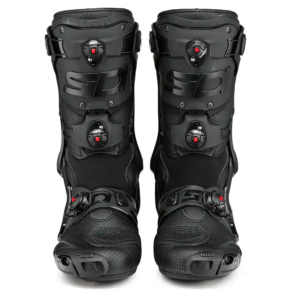 Acabados interiores y sistema de retención del modelo REX AIR Botas Sidi - Moto Garage Miami