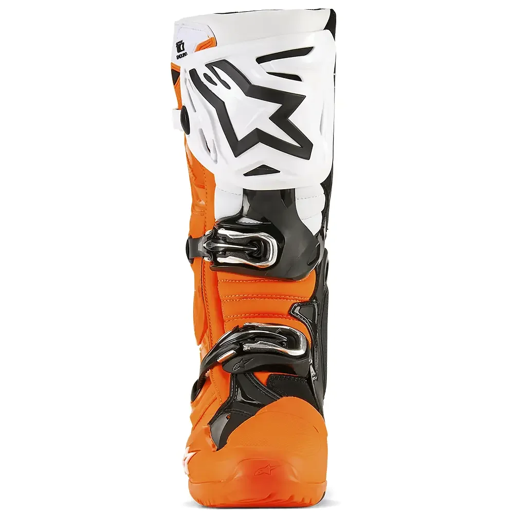 Acabados interiores y sistema de retención del modelo TECH 10 ENDURO Botas Alpinestars - Moto Garage Miami