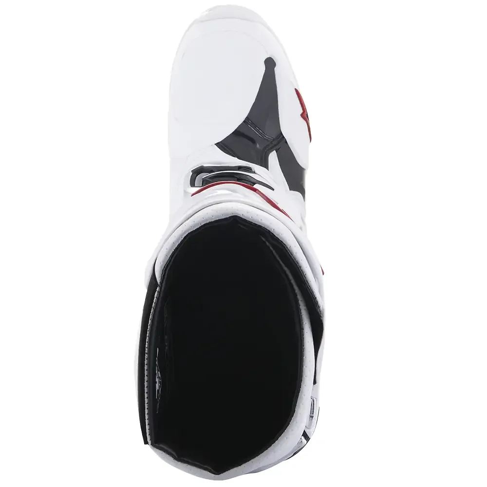 Perfil aerodinámico y sistema de ventilación del Tech 10 Supervented Botas Alpinestars - Moto Garage Miami