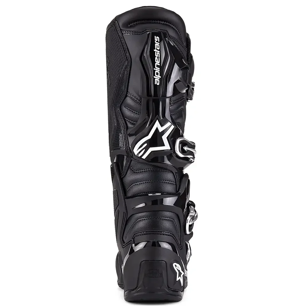 Primer plano de la construcción y material del TECH 7 MX / Botas Alpinestars - Moto Garage Miami
