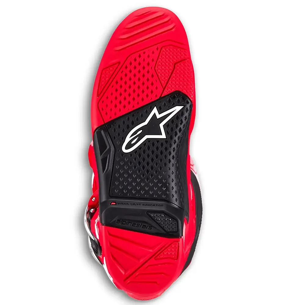Acabados interiores y sistema de retención del modelo TECH 7 MX / Botas Alpinestars - Moto Garage Miami