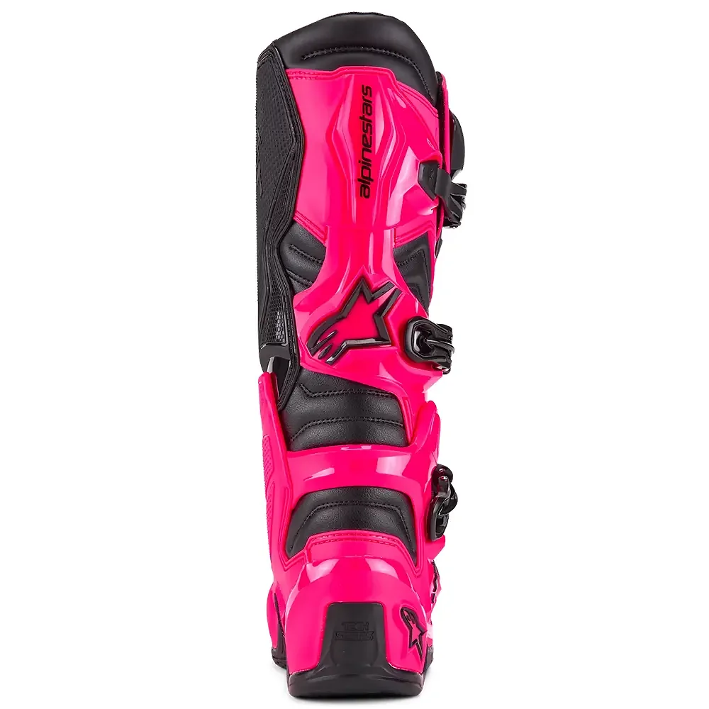 Primer plano de la construcción y material del TECH 7 MX / Botas Alpinestars - Moto Garage Miami
