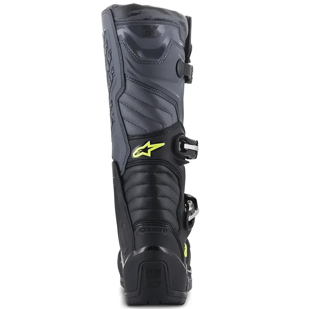 Perfil aerodinámico y sistema de ventilación del Tech 5 Botas Alpinestars - Moto Garage Miami