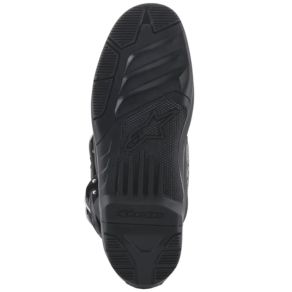 Acabados interiores y sistema de retención del modelo Tech 5 Botas Alpinestars - Moto Garage Miami