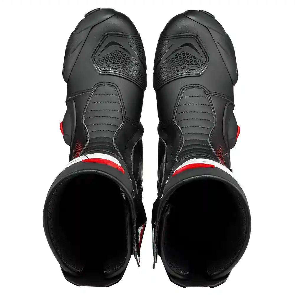 Perfil aerodinámico y sistema de ventilación del VERTIGO 2 Botas Sidi - Moto Garage Miami