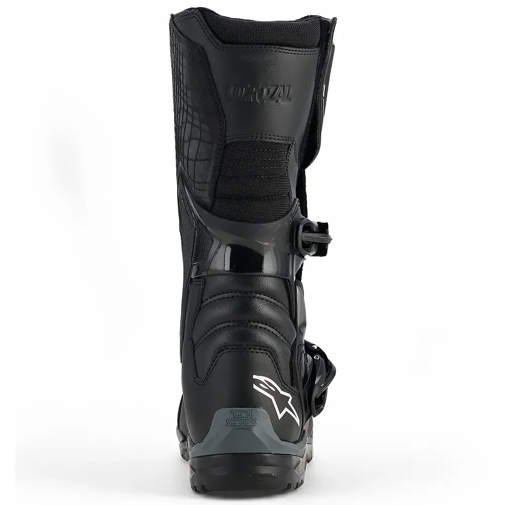 Primer plano de la construcción y material del COROZAL V2 Drystar® Botas Alpinestars - Moto Garage Miami
