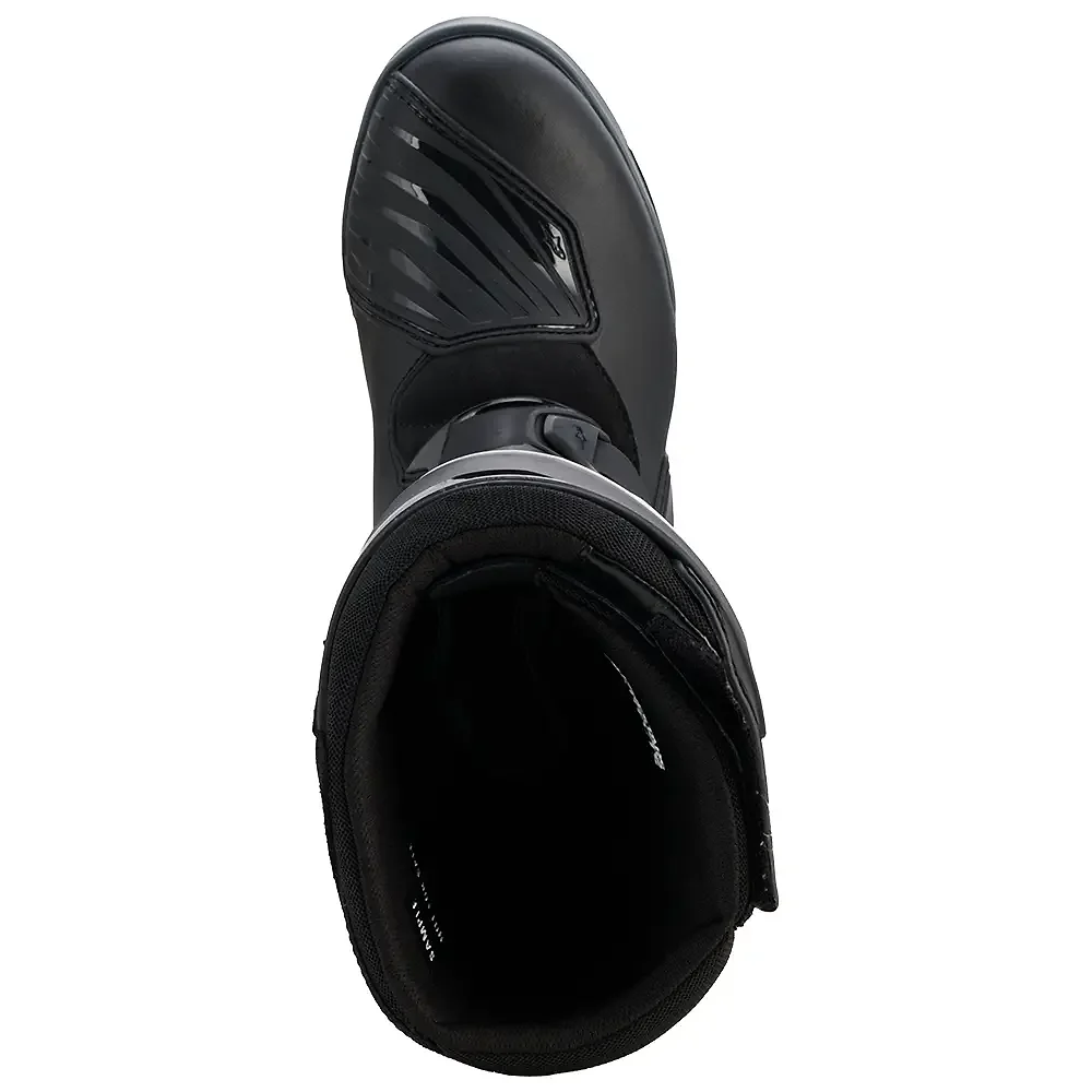 Vista frontal y diseño de calota del COROZAL V2 Drystar® Botas Alpinestars - Moto Garage Miami